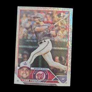 Topps Lane Thomas Baseball Card